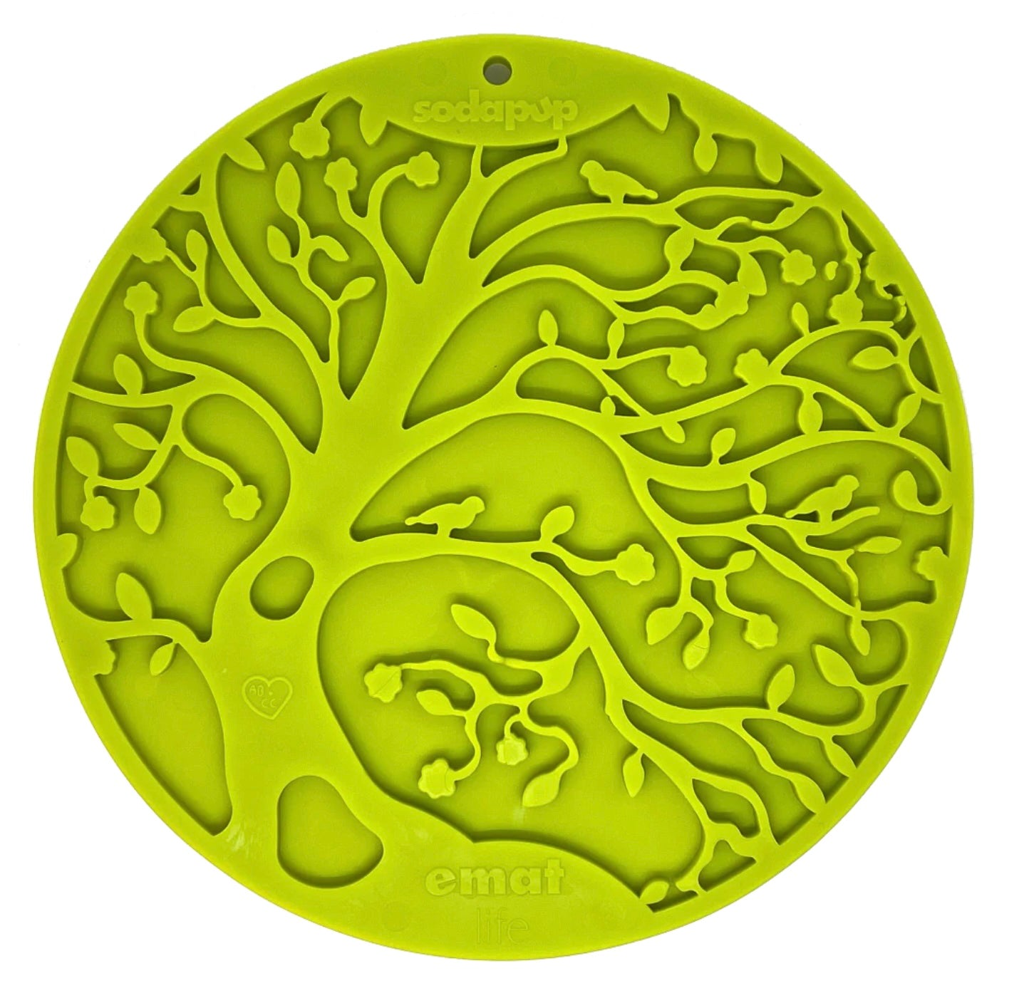 Sodapup Enrichment eLick Mat - Tree of Life