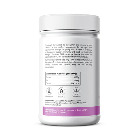 PetWell Supplement- Thrive 125g