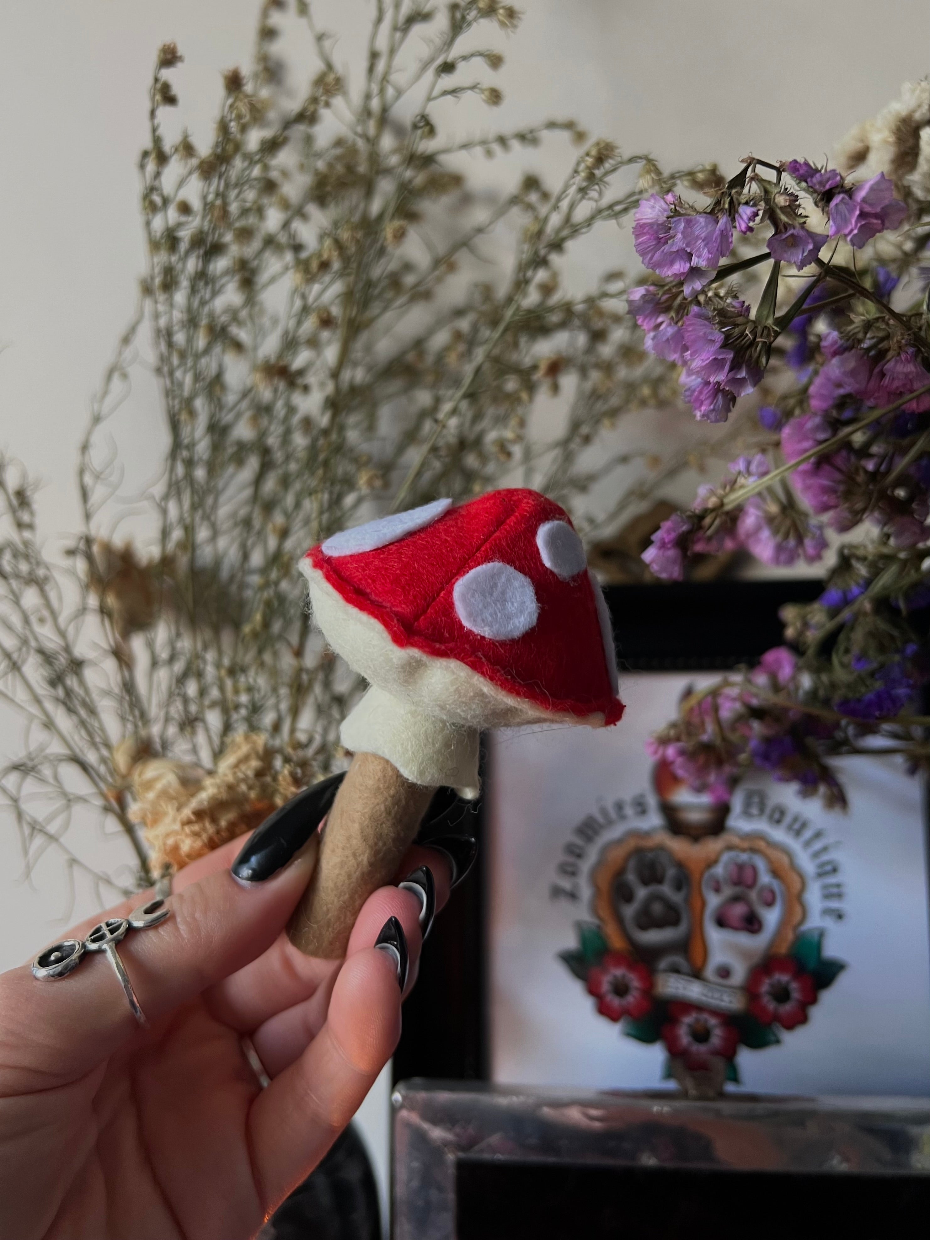 The Toadstool - Handmade Catnip Toy