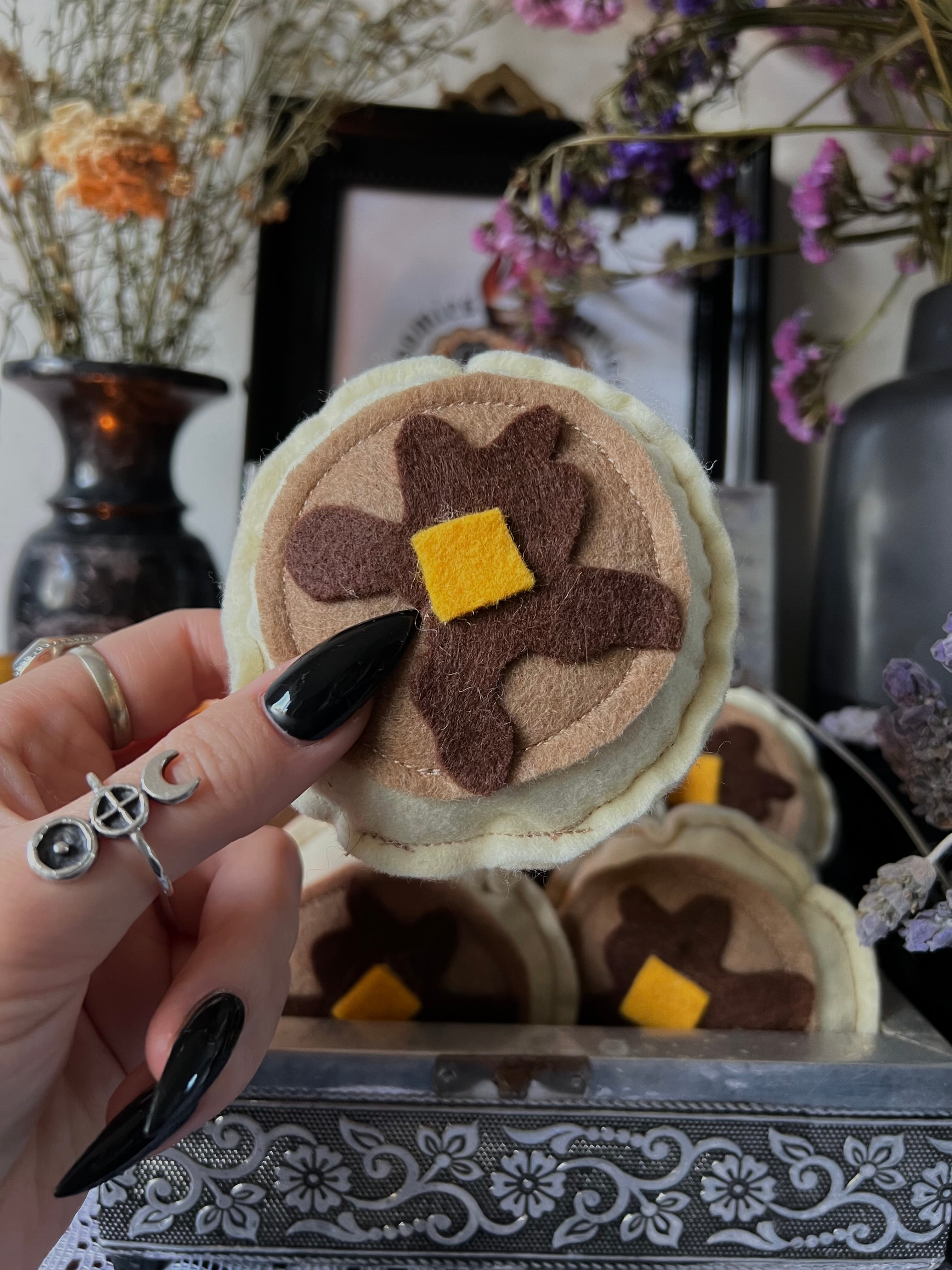 Pancake - Handmade Catnip Toy