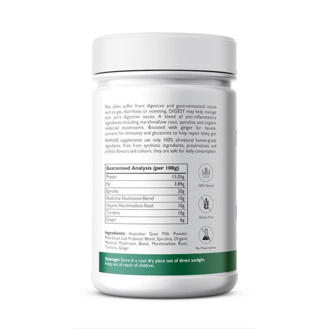 PetWell Supplement- Digest 125g