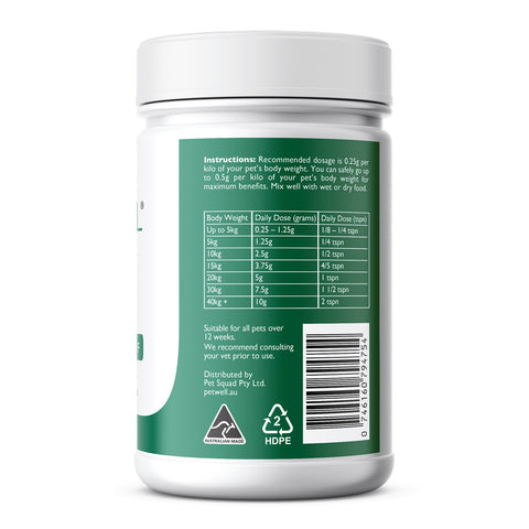 PetWell Supplement- Digest 125g