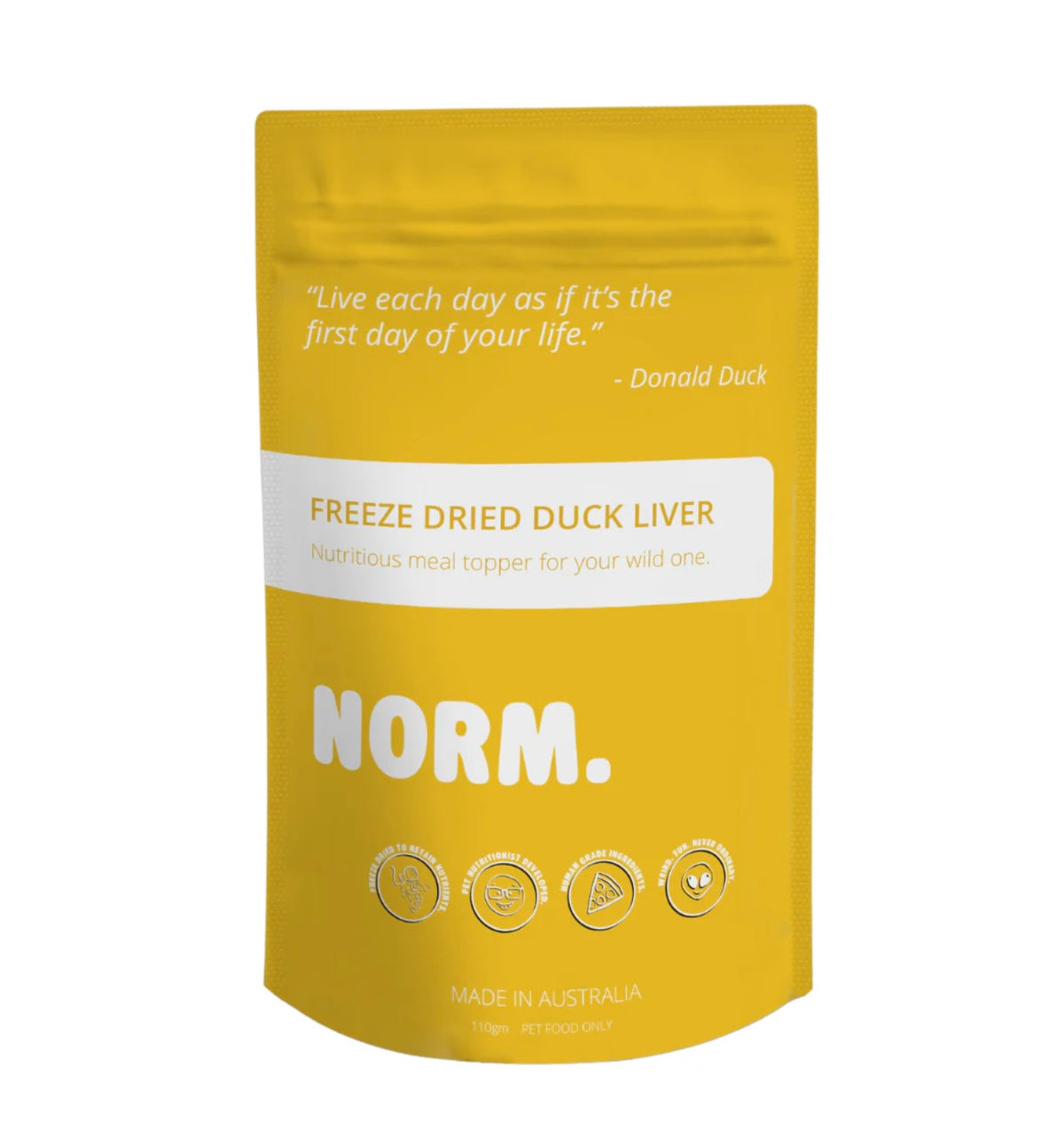 Norm Duck Liver Meal Topper 110g