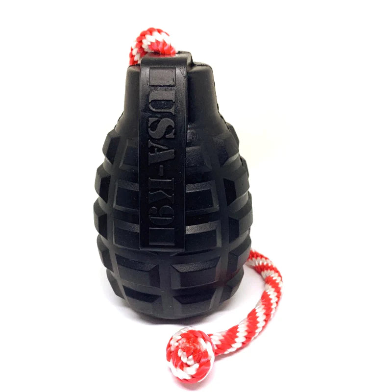 Sodapup Magnum Grenade & Rope Toy