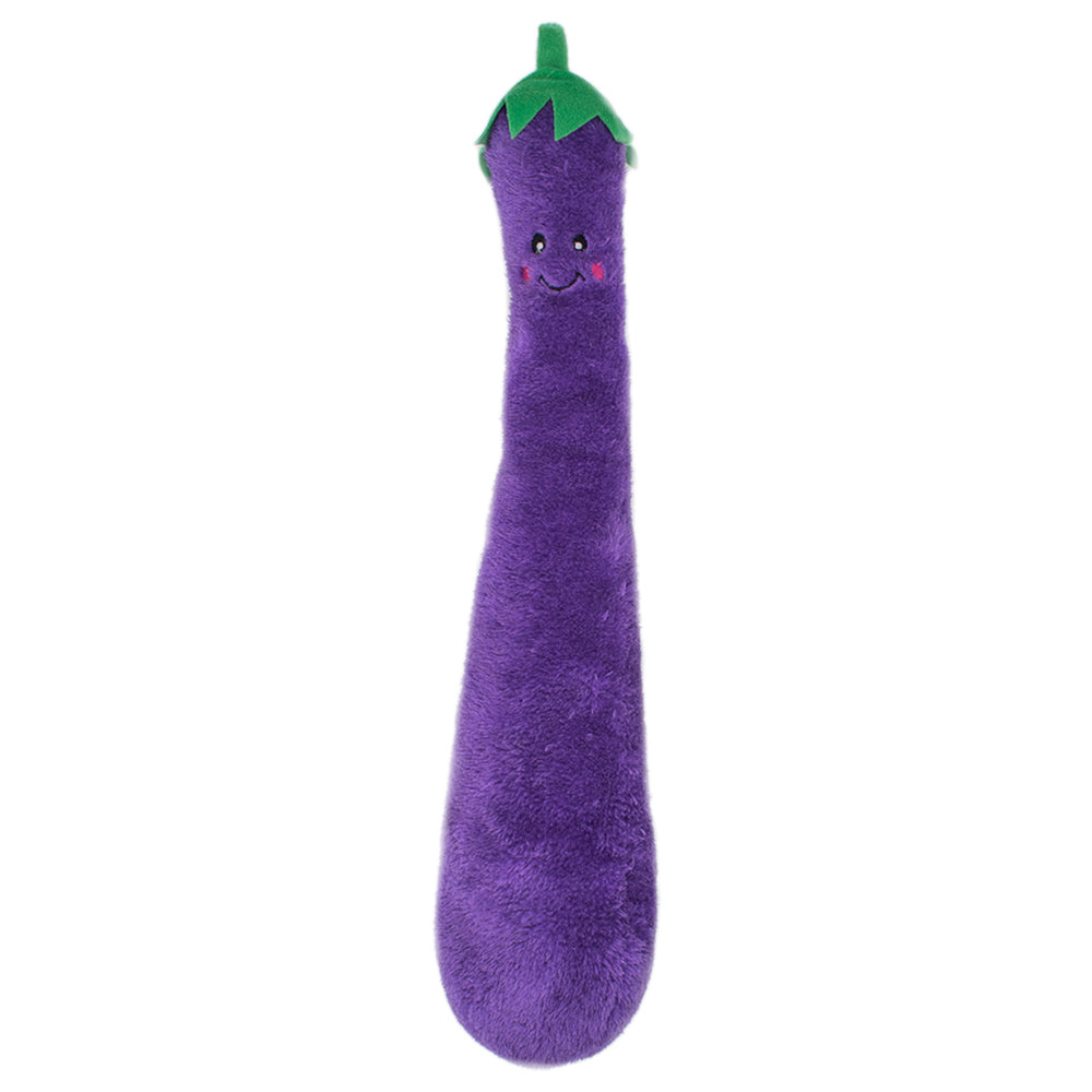 Zippy Paws Jigglerz Eggplant Plush Toy