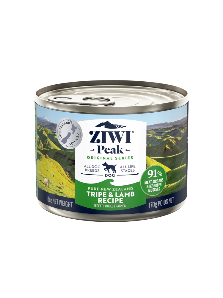 Ziwi Peak Canine Wet Food Tins- Tripe & Lamb