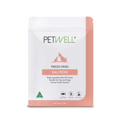 PetWell Freeze Dried Salmon 80g