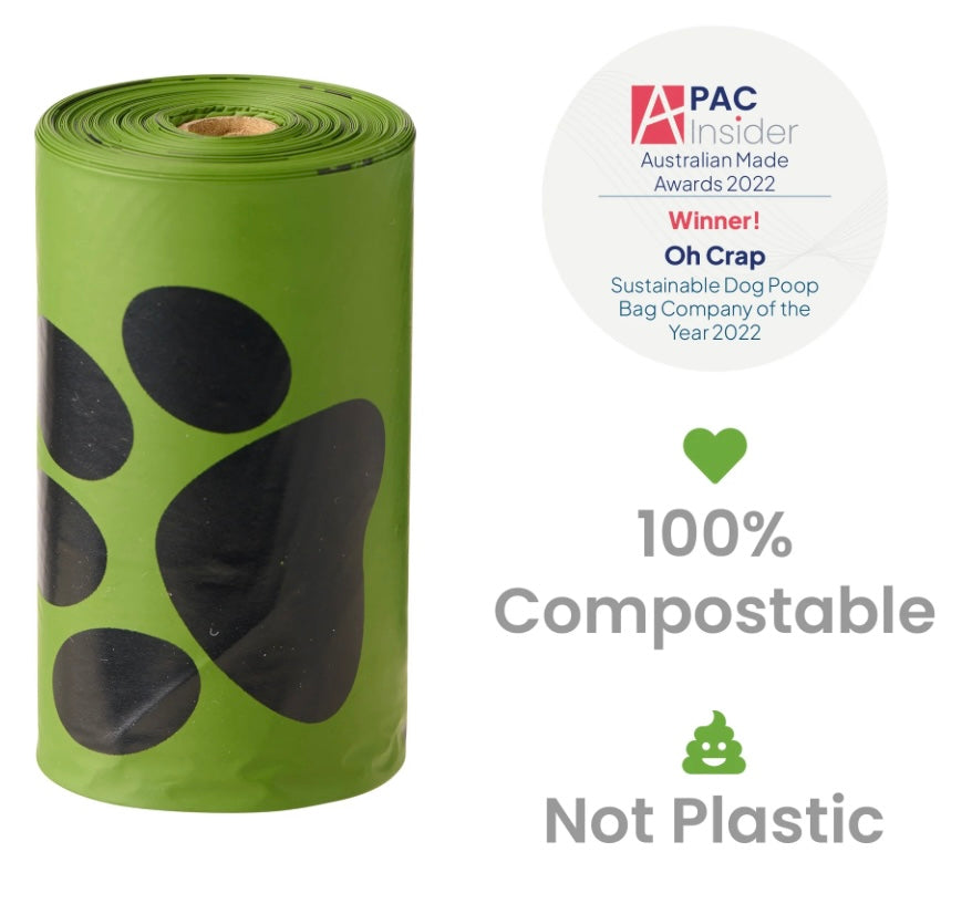 Oh Crap Compostable Poo Waste Bags
