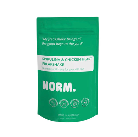 Norm Spirulina & Chicken Heart Freakshake 110g