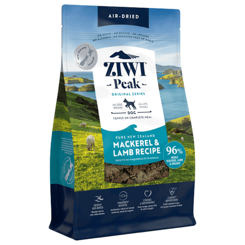 Ziwi Peak Canine Air Dried Recipe- Mackerel & Lamb