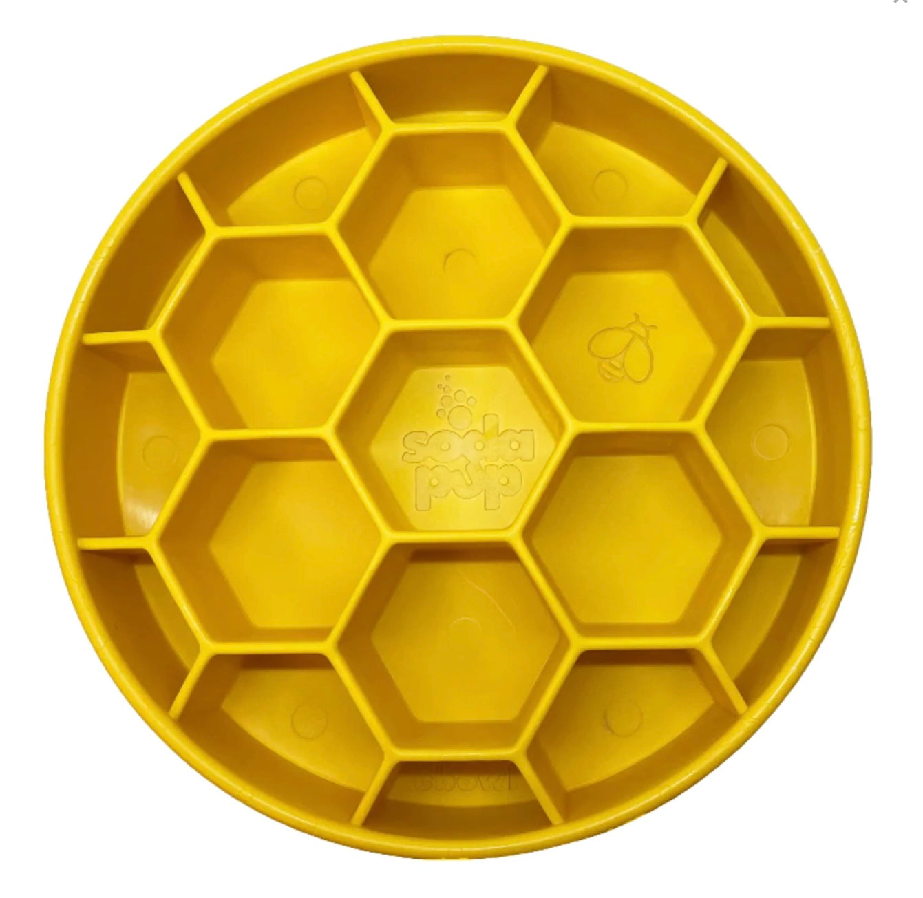 Sodapup Honeycomb Slow Feeder Bowl