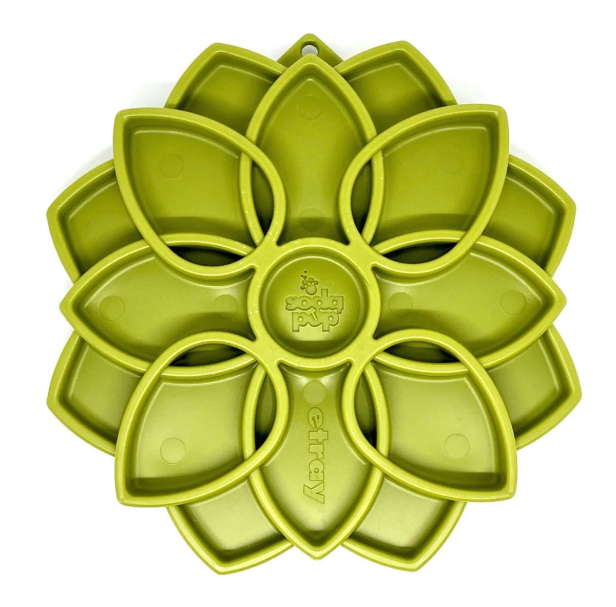 Sodapup Green Mandala Slow Feeder eTray