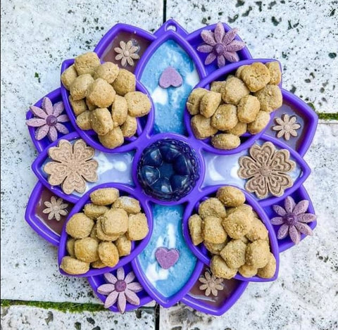 Sodapup Purple Mandala Slow Feeder eTray