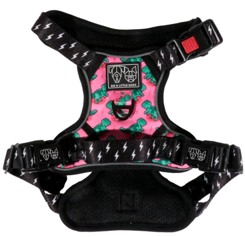 Big And Little Dogs All Rounder Harness - Princessasaurus