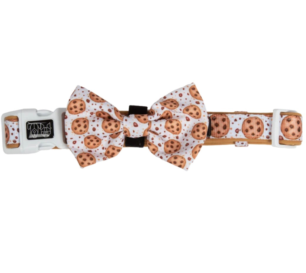 Big And Little Dogs Collar & Bow Tie - One Cute Cookie