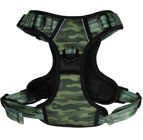 Big And Little Dogs All Rounder Harness - Camouflaged